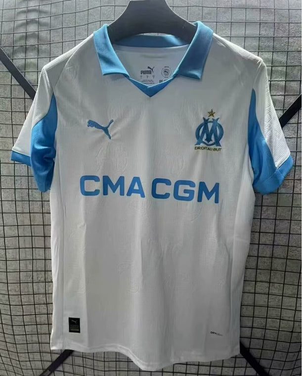 Maillot Olympique de Marseille 2025/26 Domicile – vue de face