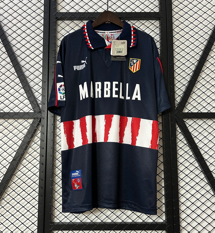 Atletico Madrid Maillot Extérieur 1997/98