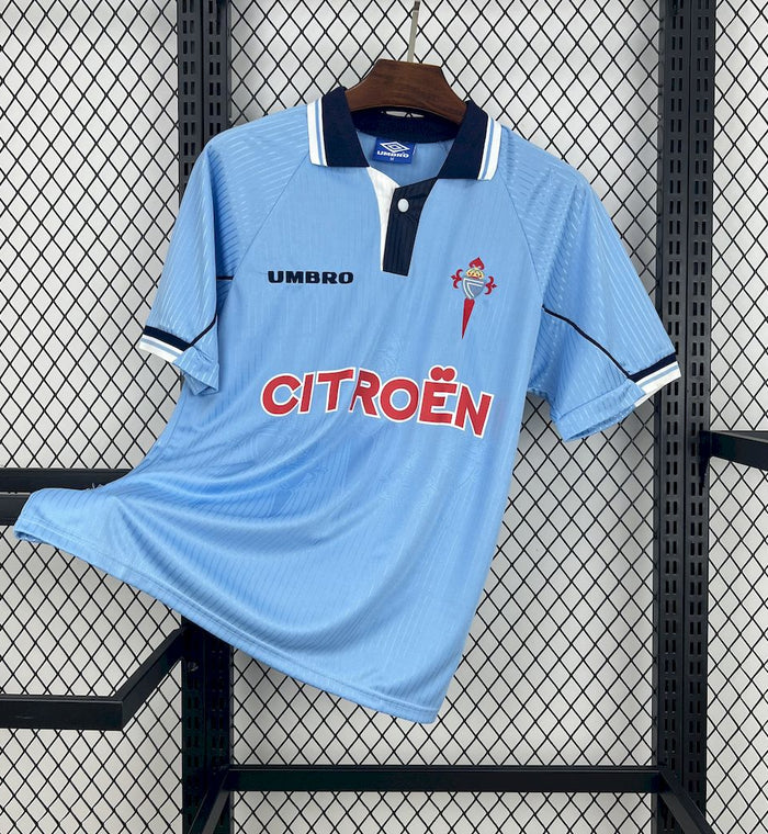 R C Celta de Vigo Maillot Domicile 1998/99