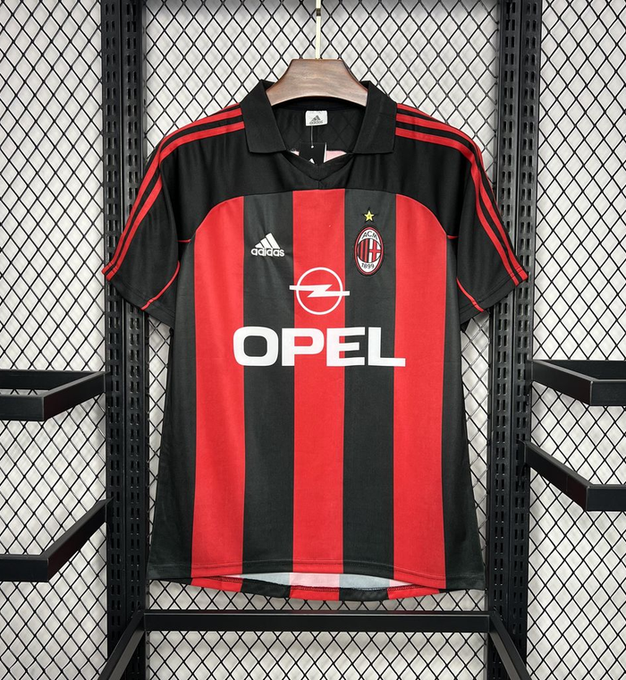 AC Milan Maillot Domicile 2001/02