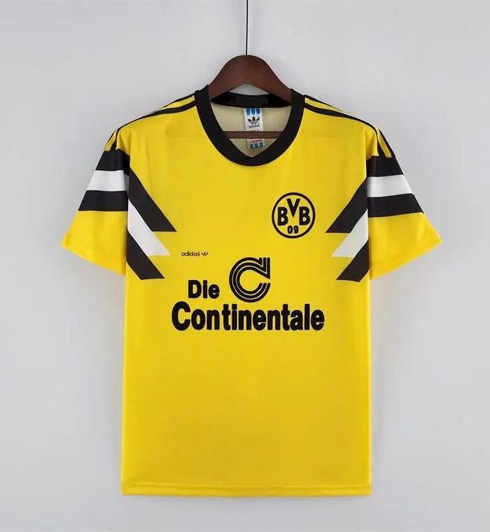 Borussia Dortmund Maillot Domicile 1989/90