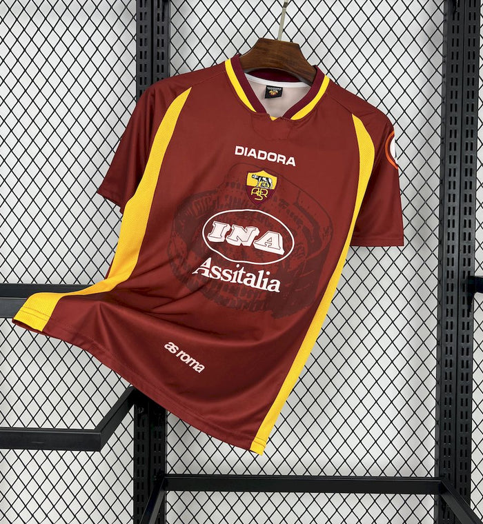 A S Roma Maillot Domicile 1997/98