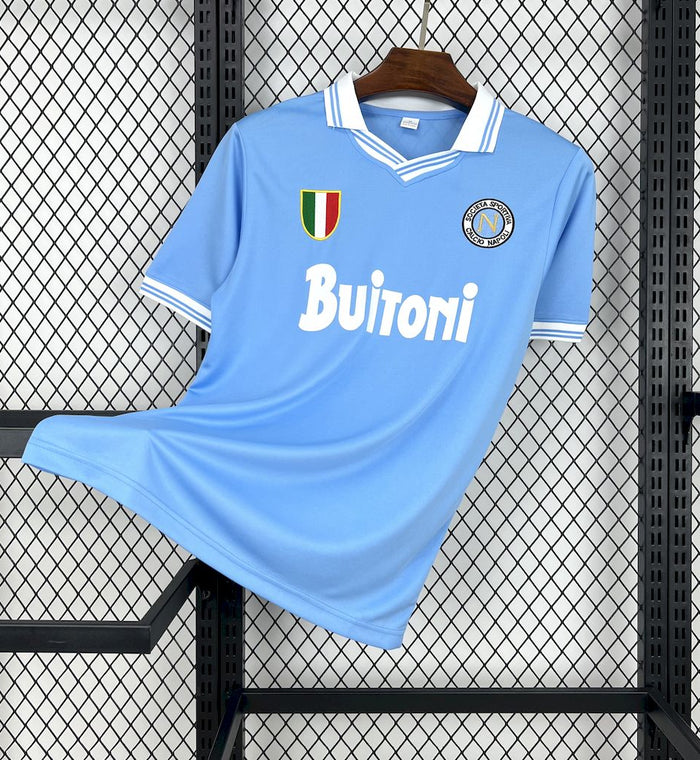 S S C Napoli Maillot Domicile 1986/87