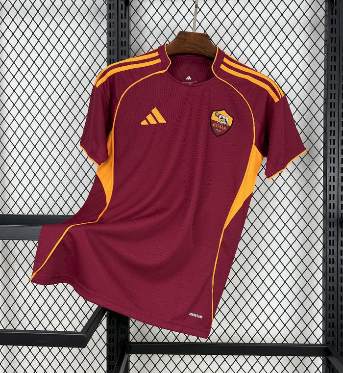Maillot AS Roma 2025/26 Domicile – vue de face
