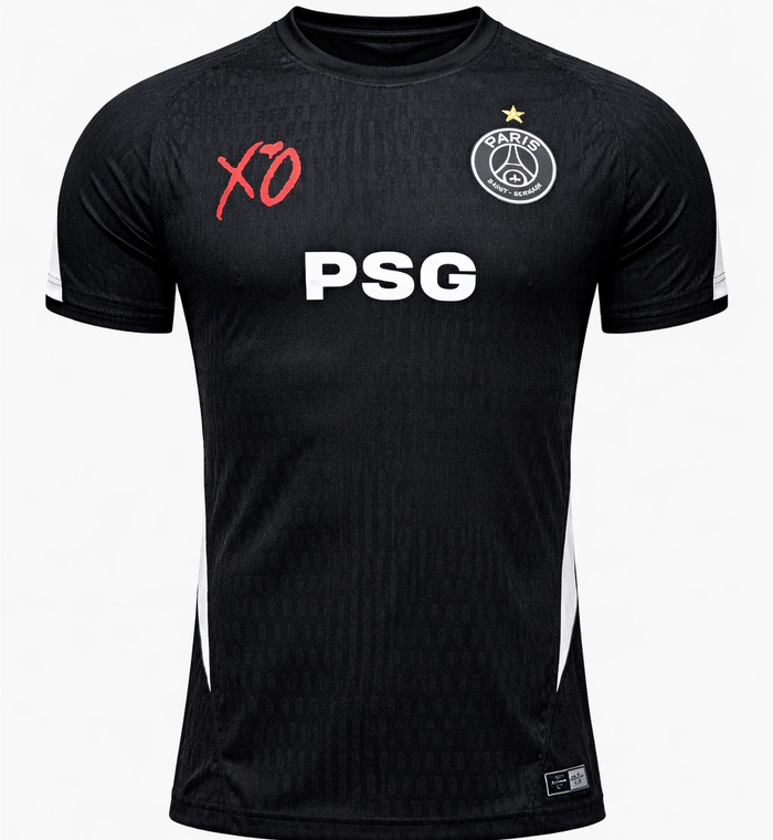 Paris Saint-Germain — Maillot × The Weeknd 2026 – vue de face