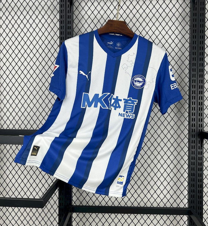 Maillot Alavés 2025/26 Domicile – vue de face