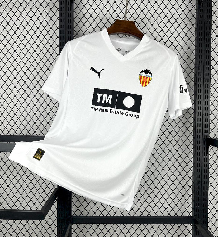 Maillot Valencia 2025/26 Domicile – vue de face
