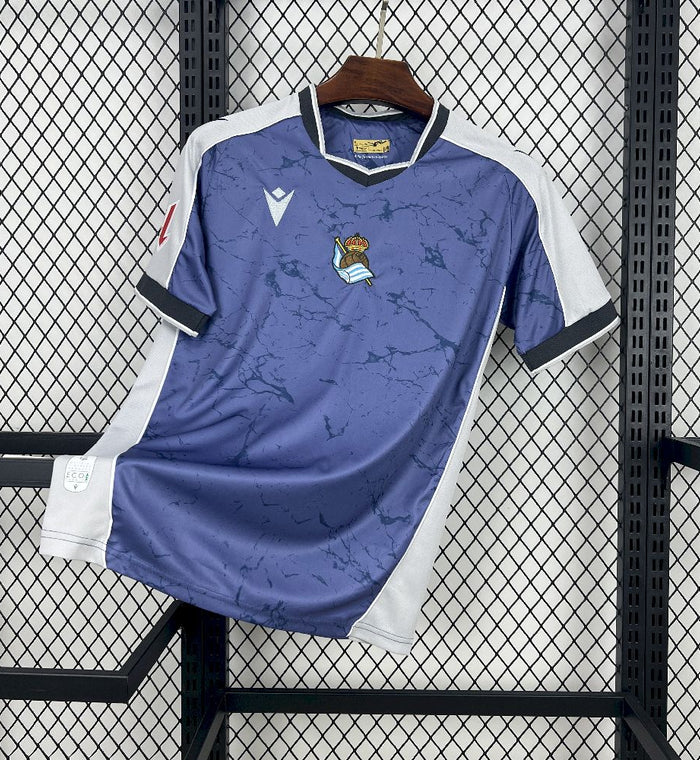 Maillot Real Sociedad 2025/26 Extérieur – vue de face