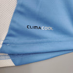 Maillot rétro Argentine domicile 2010, détail tissu Climacool