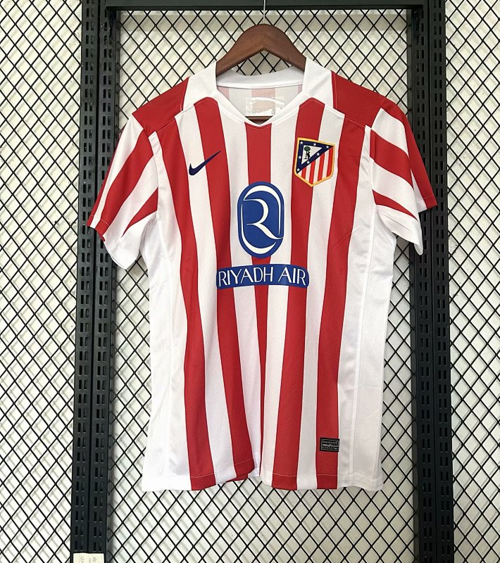 Maillot Atlético Madrid 2025/26 Domicile – vue de face