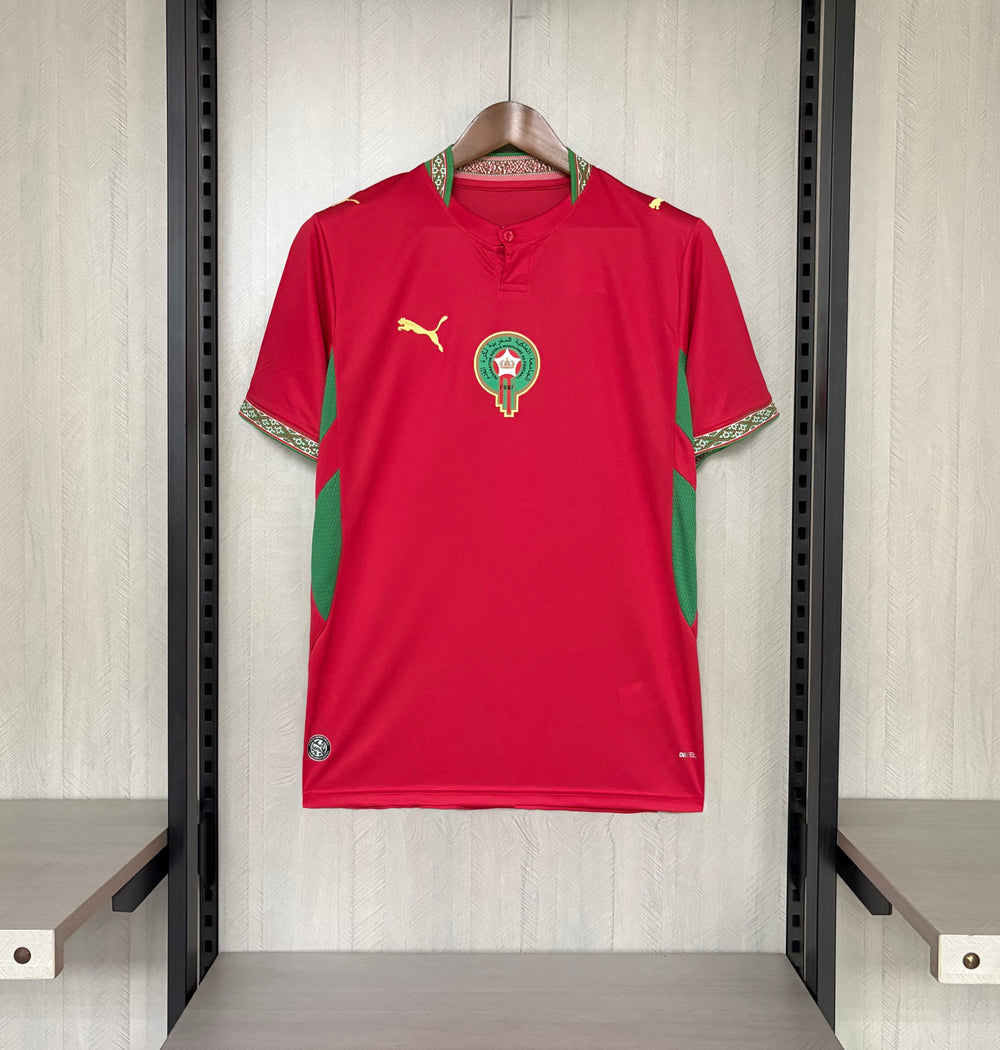 Maillot Maroc Coupe du Monde 2026 Domicile – vue de face