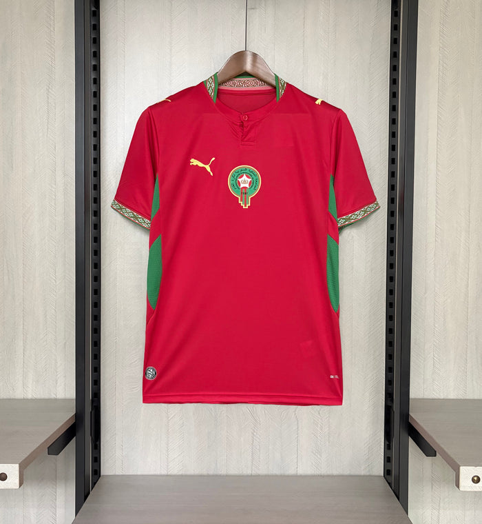 Maillot Maroc Coupe du Monde 2026 Domicile – vue de face