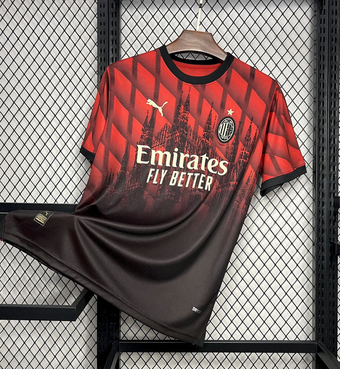 Maillot AC Milan Concept Rossoneri 2024/25 — Design Exclusif — Vue arrière