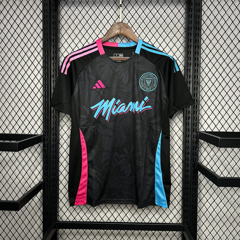 Maillot Inter Miami Concept Noir 2024/25 — Version Dark — Vue arrière