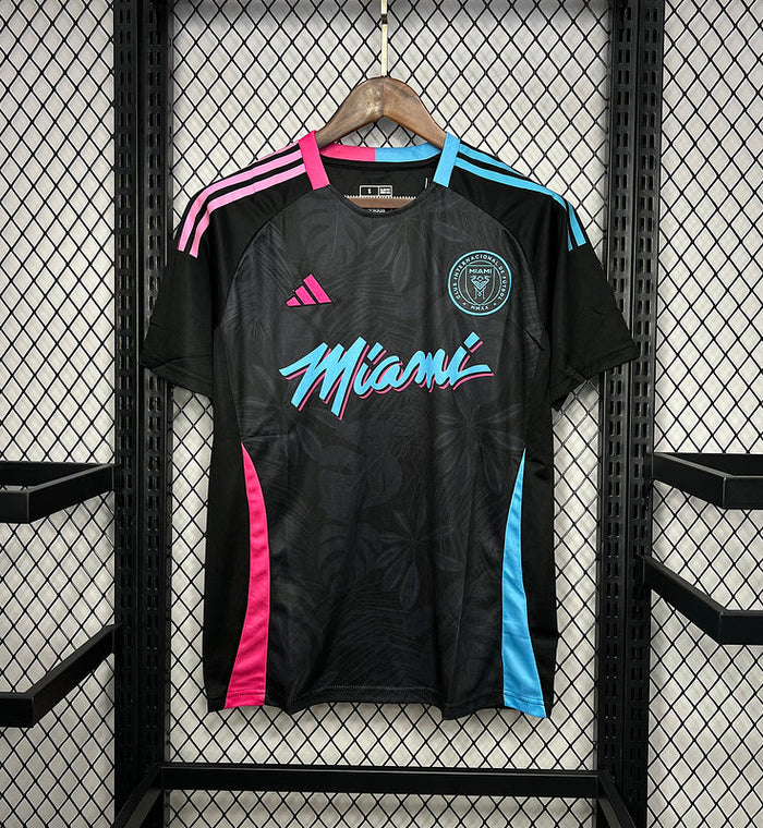 Maillot Inter Miami Concept Noir 2024/25 — Version Dark — Vue arrière