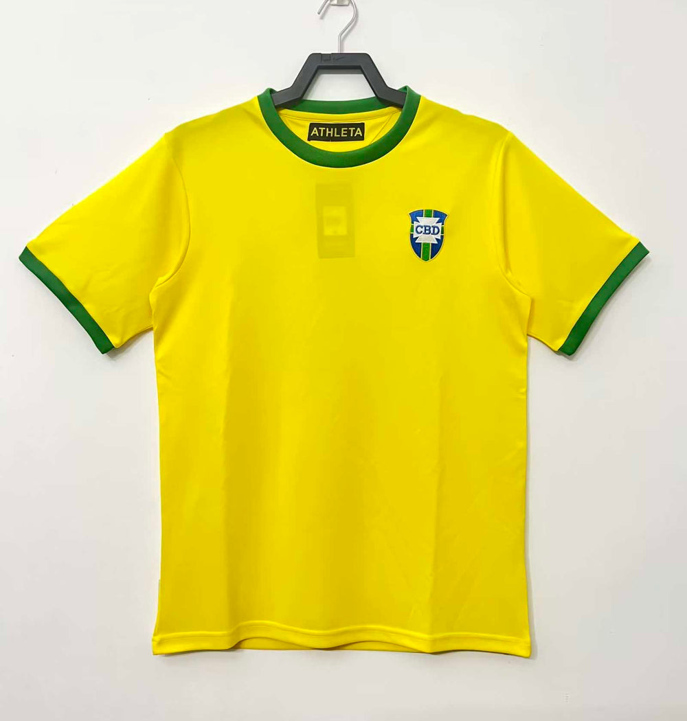 Bresil Maillot Domicile 1970
