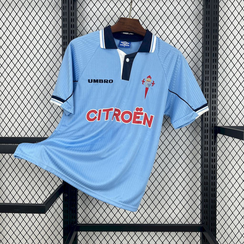 R C Celta de Vigo Maillot Domicile 1998/99