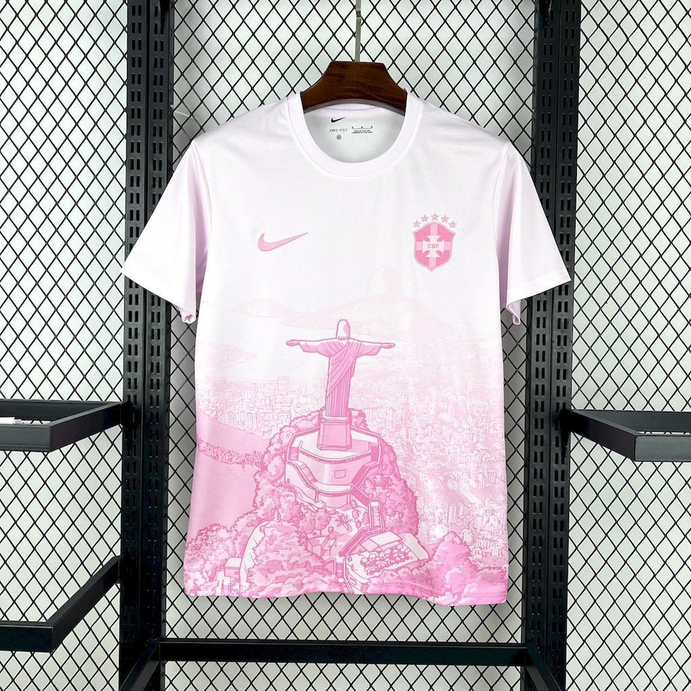 Maillot Brésil Concept Rose 2025/26 — Seleção Hors Normes — Vue arrière