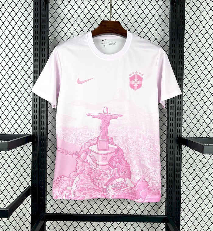 Maillot Brésil Concept Rose 2025/26 — Seleção Hors Normes — Vue arrière