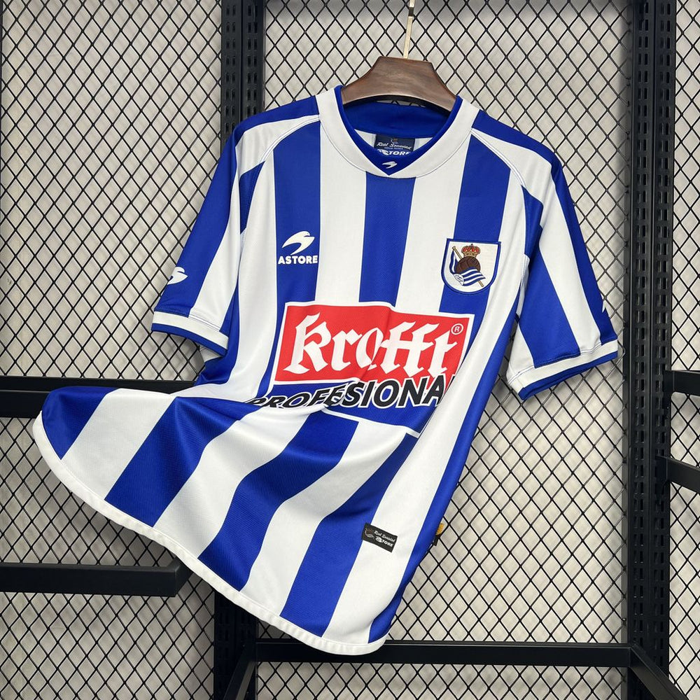 Real Sociedad Maillot Domicile 2002/03