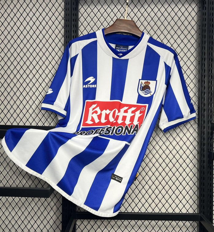 Real Sociedad Maillot Domicile 2002/03
