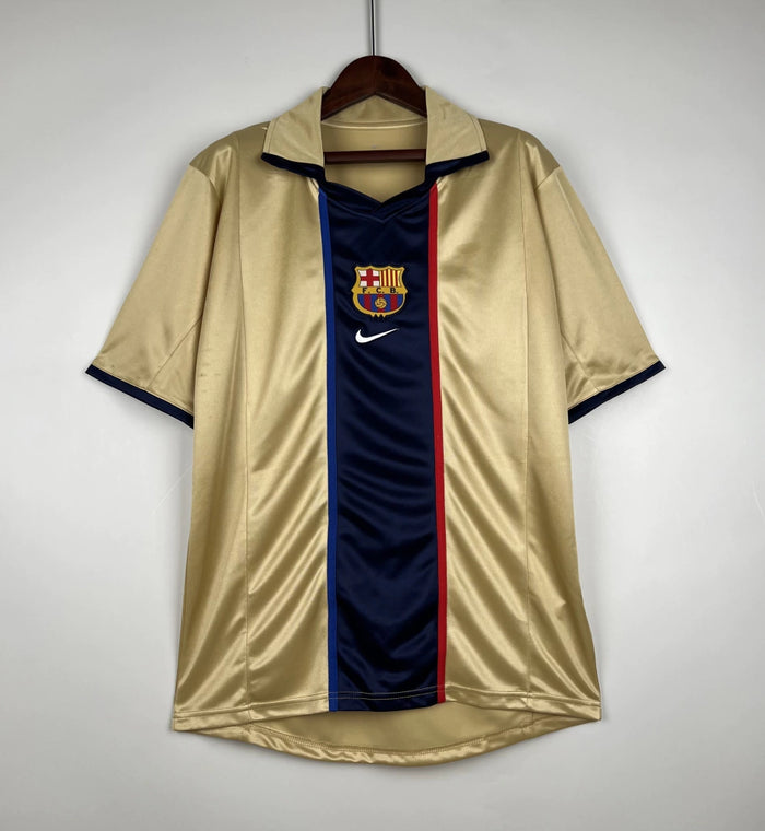 FC Barcelone Maillot Extérieur 2002/03