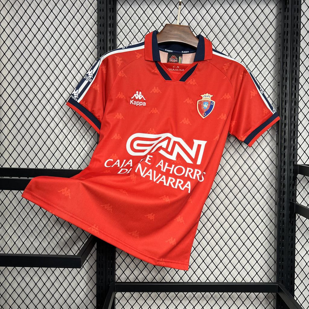 C A Osasuna Maillot Domicile 1996/97