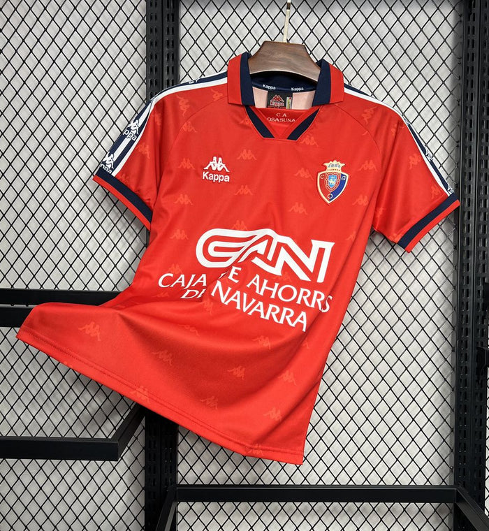 C A Osasuna Maillot Domicile 1996/97