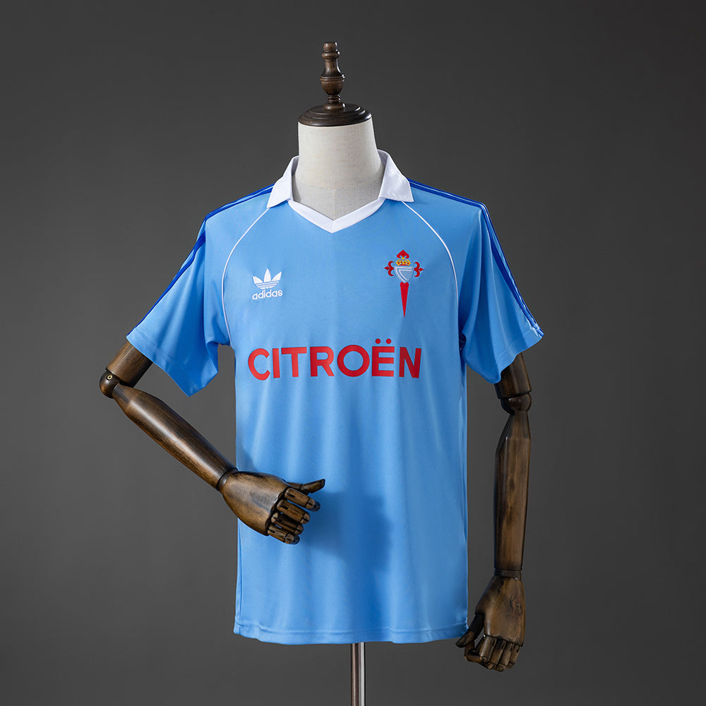 R C Celta de Vigo Maillot Domicile 1984/85