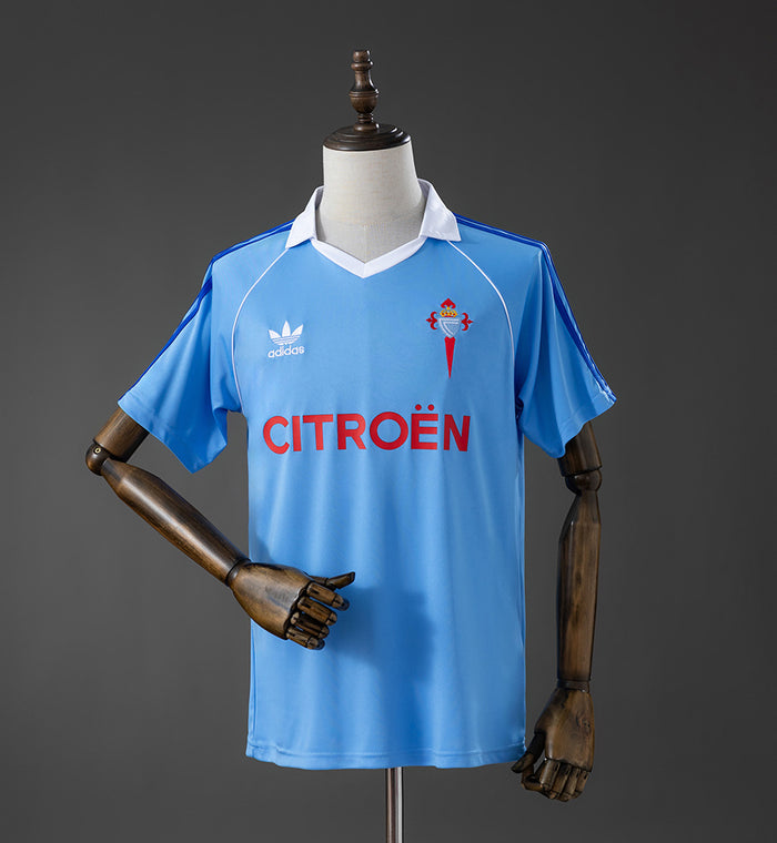 R C Celta de Vigo Maillot Domicile 1984/85