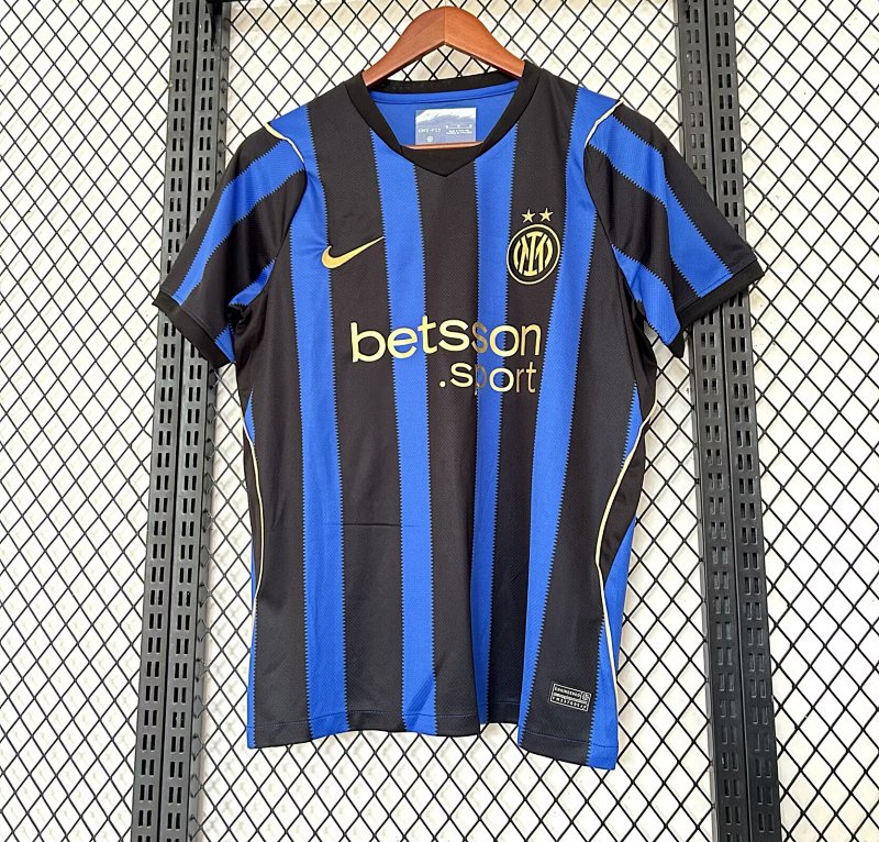 Maillot Inter Milan 2025/26 Domicile – vue de face