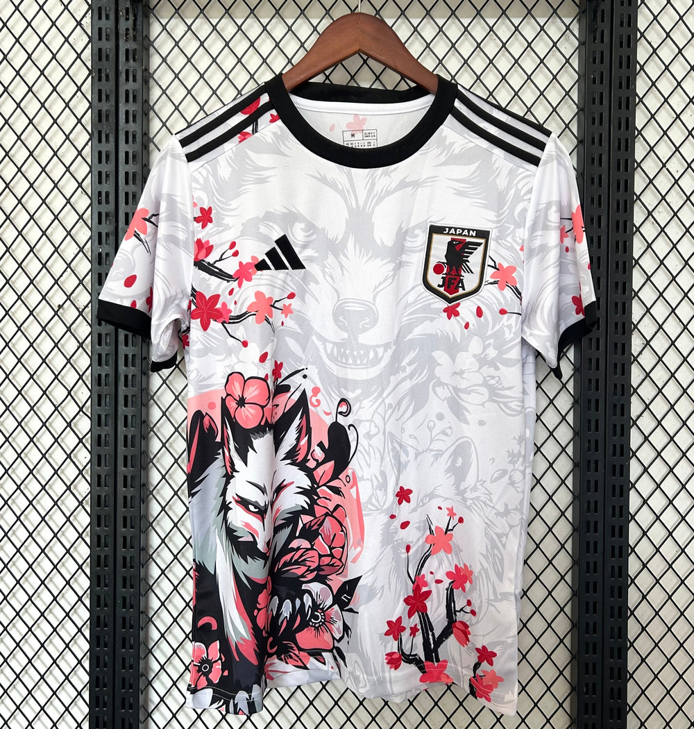 Maillot Japon Concept Chat Rose — Kawaii Football Edition — Vue arrière