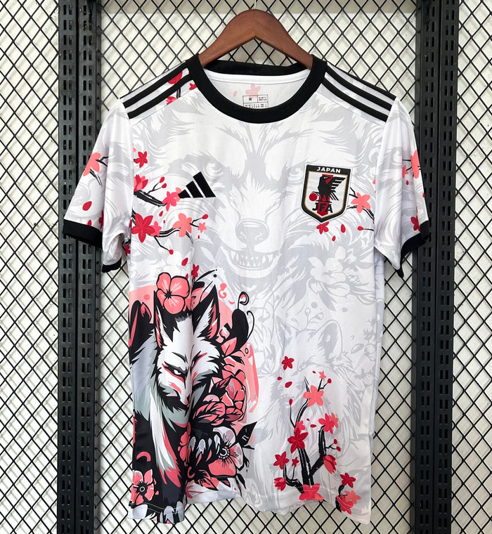 Maillot Japon Concept Chat Rose — Kawaii Football Edition — Vue arrière