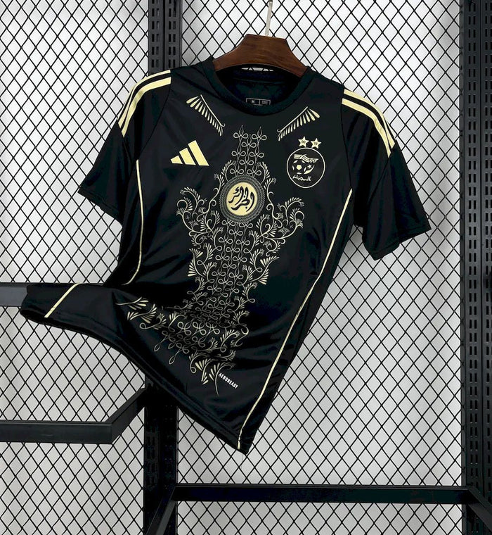 Maillot Algerie Concept Noir et Or 2025/26 — Edition Prestige — Vue arrière