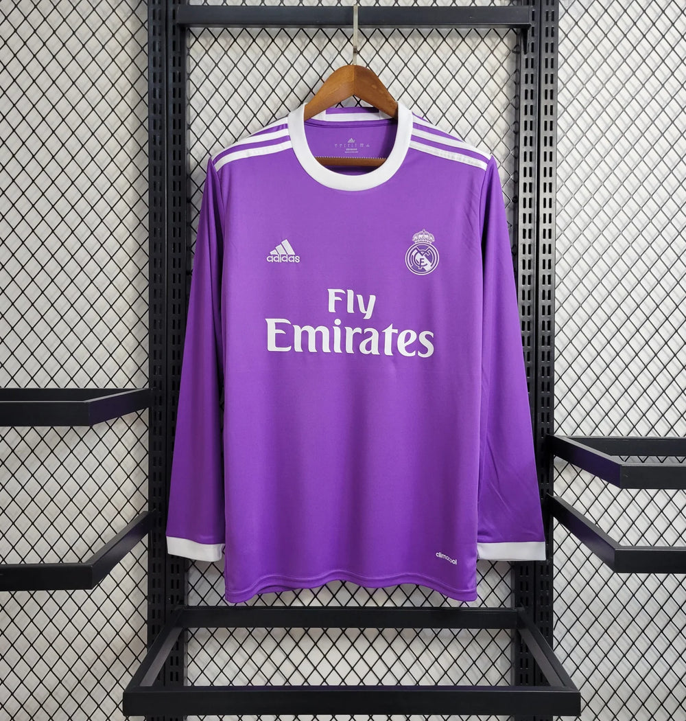 Real Madrid Maillot exterieur manches longues 2016/17
