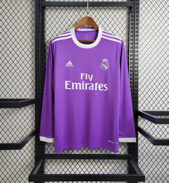 Real Madrid Maillot exterieur manches longues 2016/17