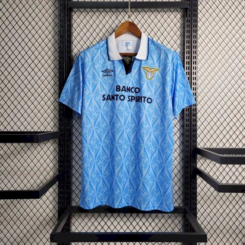 S S Lazio Maillot Domicile 1991/92