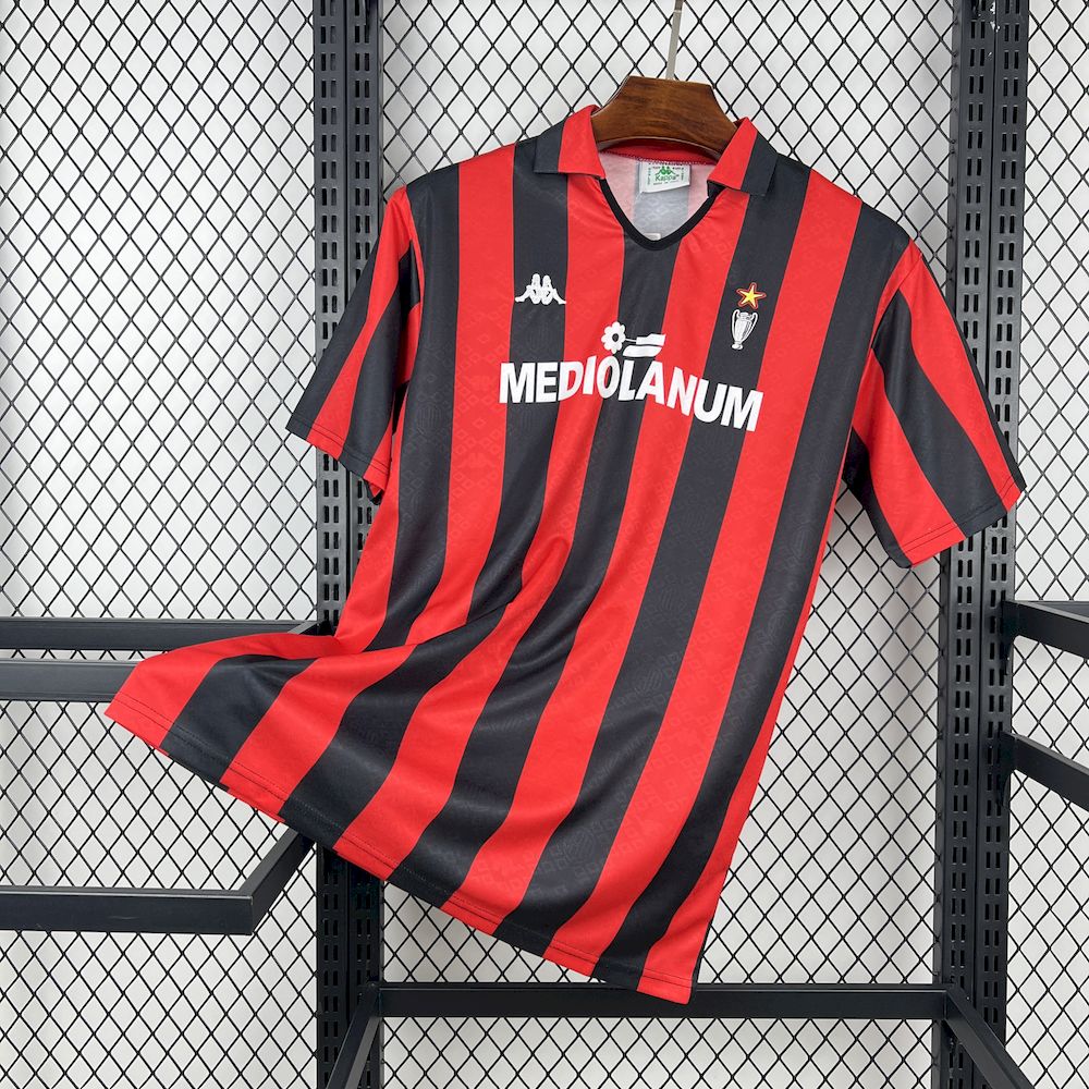 AC Milan Maillot Domicile 1988/89