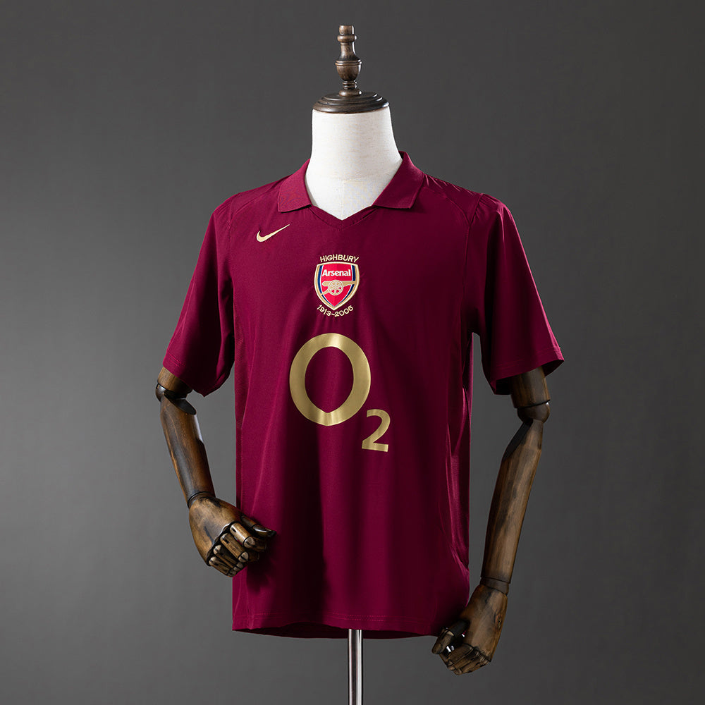 Arsenal Maillot Domicile 2005/06