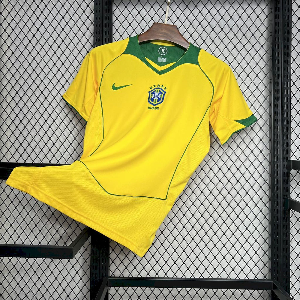 Bresil Maillot Domicile 2004