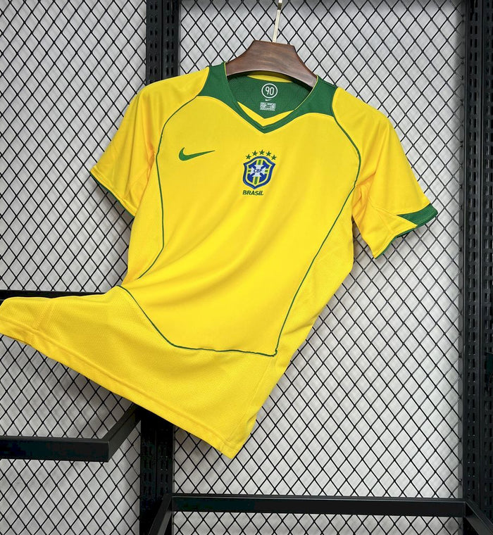 Bresil Maillot Domicile 2004