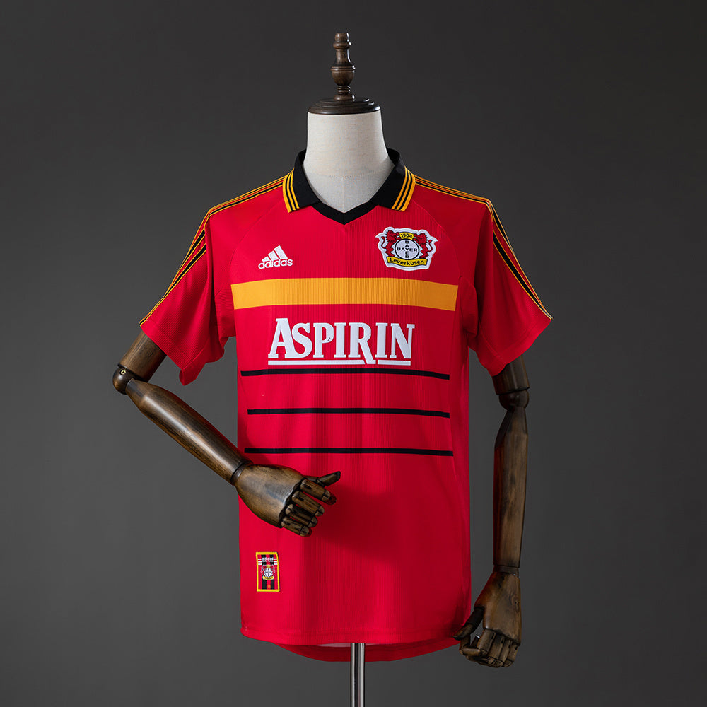 Bayer Leverkusen Maillot Domicile 1998/00