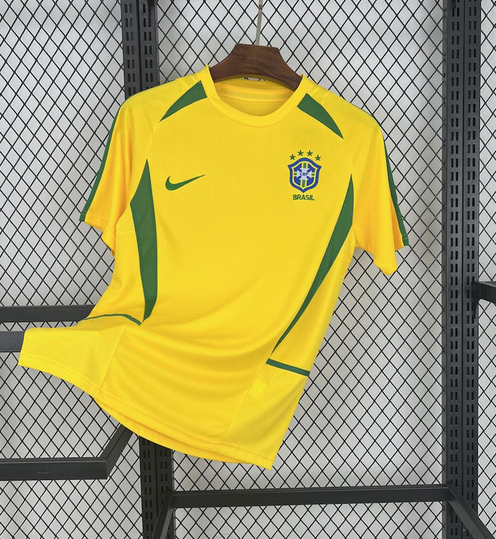 Bresil Maillot Domicile 2002