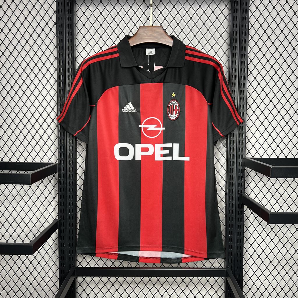 AC Milan Maillot Domicile 2001/02