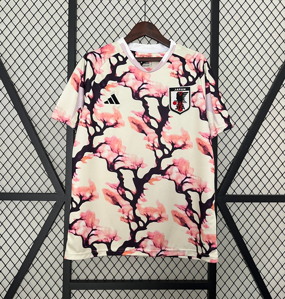 Maillot Japon Concept Fleur 2024 — Sakura Football Edition — Vue arrière
