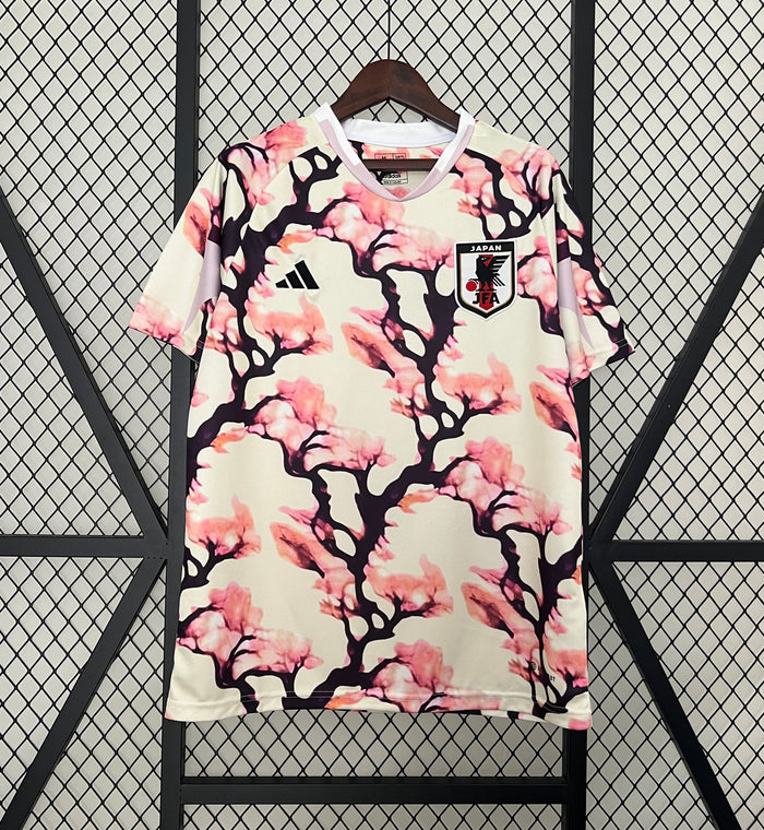 Maillot Japon Concept Fleur 2024 — Sakura Football Edition — Vue arrière