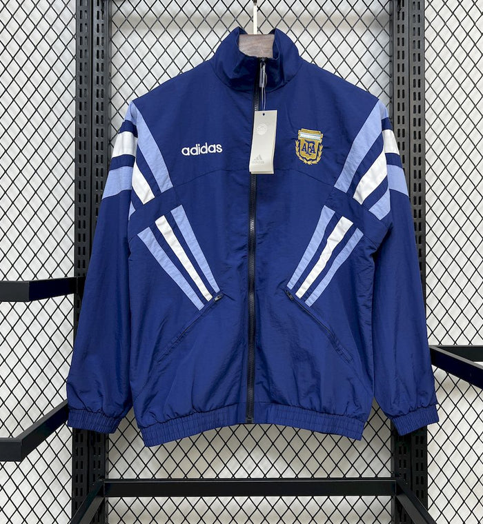 Veste coupe-vent Argentina 2025 bleu marine, vue de face