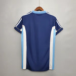 Maillot rétro Argentine extérieur 1998 bleu marine, vue de dos