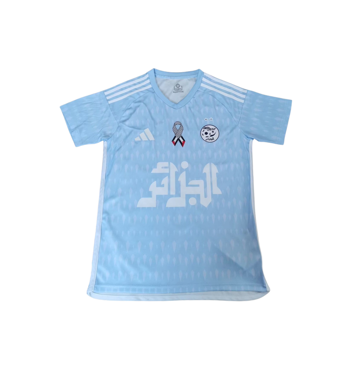 Maillot Algerie Concept Bleu 2025 — Design Alternatif Inédit — Vue arrière