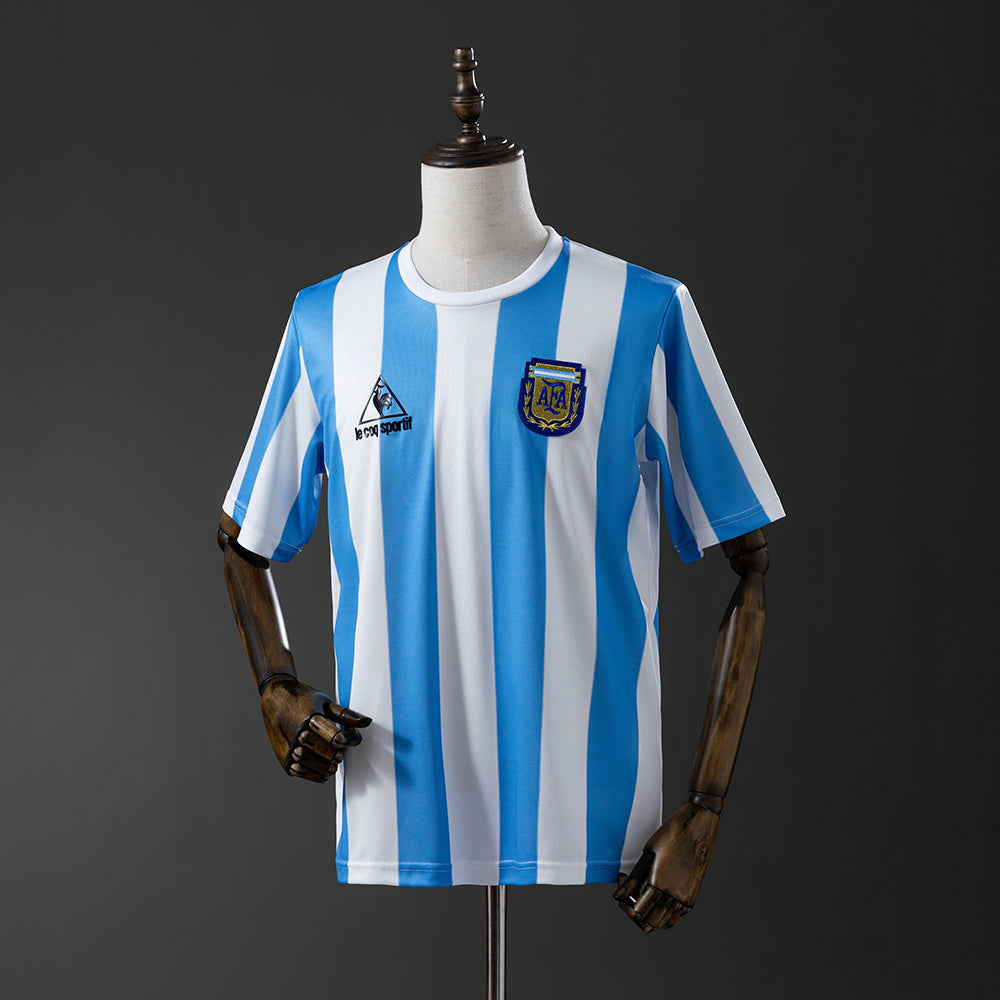 Argentine Maillot Domicile 1986